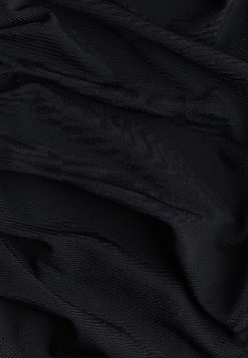 H&M - Draped bodycon dress - black