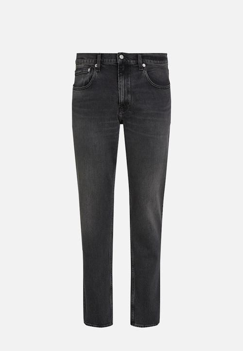 Calvin Klein - Slim Straight - Washed Black