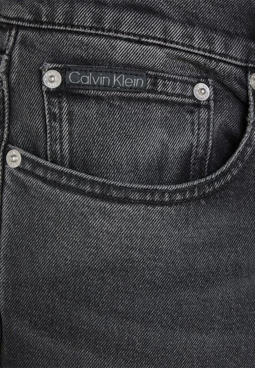 Calvin Klein - Slim Straight - Washed Black