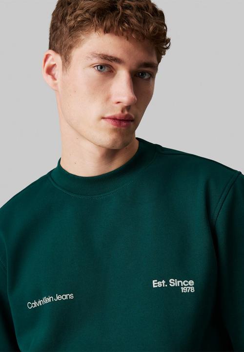 Calvin Klein - Calvin Klein 1978 Crew Neck - Ponderosa Pine