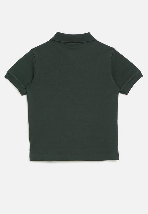 POLO - Boys austin short sleeve golfer - forest green