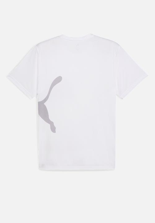 PUMA - M TAD BIG LOGO Tee - PUMA White