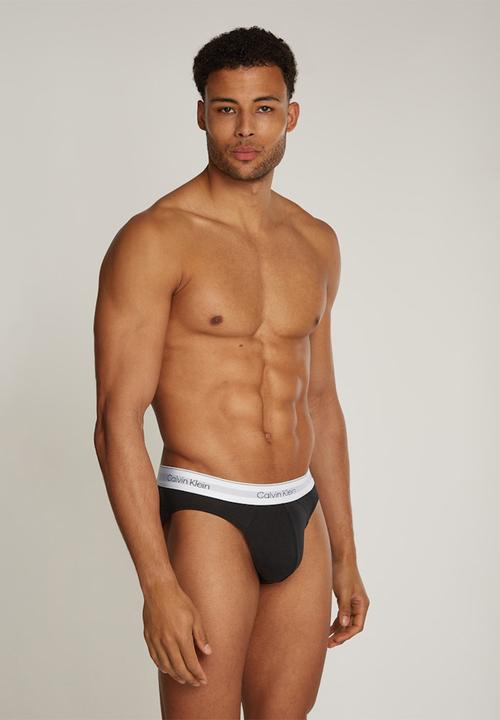 Calvin Klein - Low Rise Slip Brief 3 Pack - Black