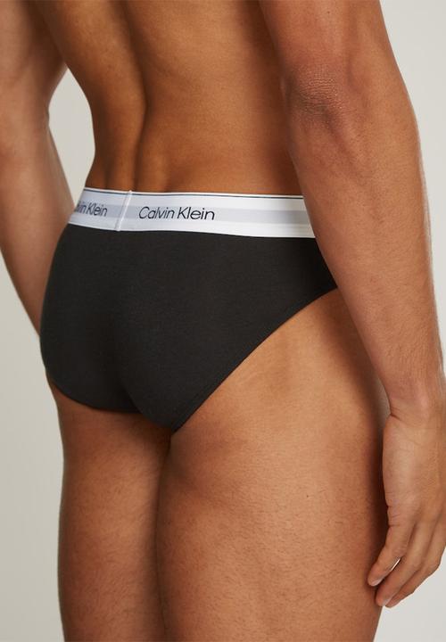 Calvin Klein - Low Rise Slip Brief 3 Pack - Black
