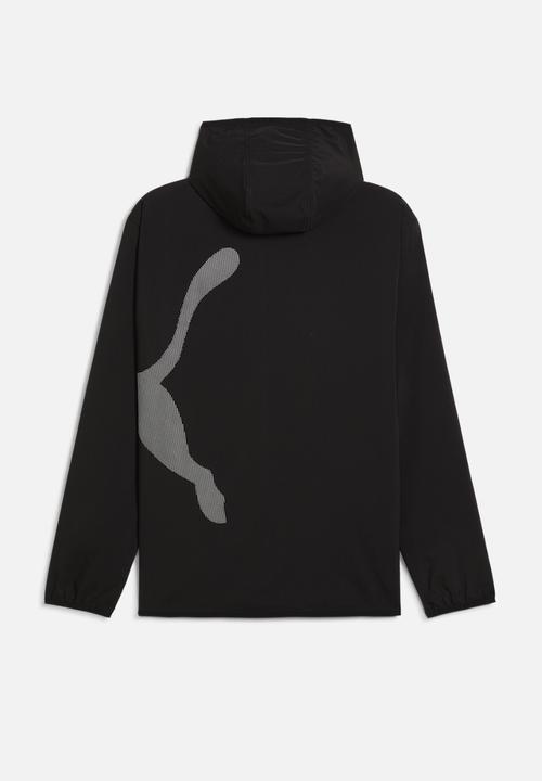 PUMA - M TAD PUMA BIG LOGO WOVEN JACKET - PUMA Black