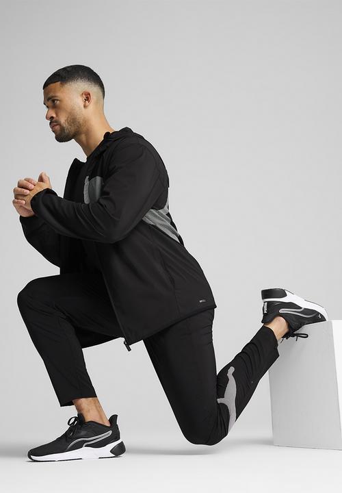 PUMA - M TAD PUMA BIG LOGO WOVEN JACKET - PUMA Black