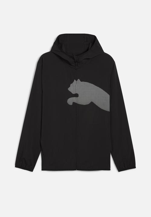 PUMA - M TAD PUMA BIG LOGO WOVEN JACKET - PUMA Black