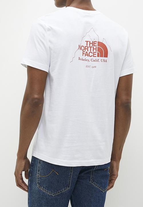 The North Face - M biner graphic 4 tee - tnf white 