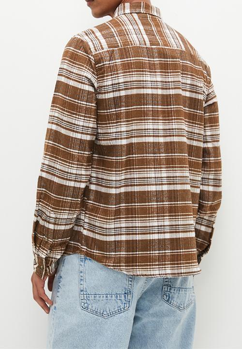 Brave Soul - MSH-48SERRANO - Rust/Brown Check