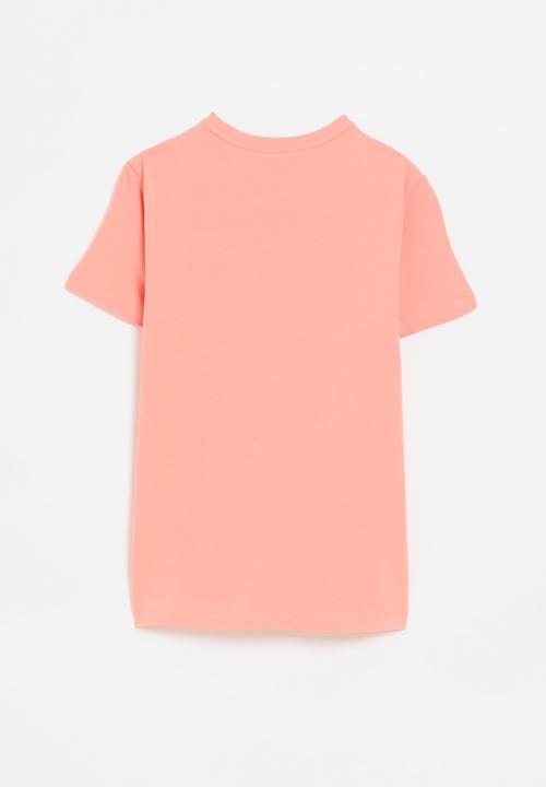 POLO - Girls kelly short sleeve tee - peach