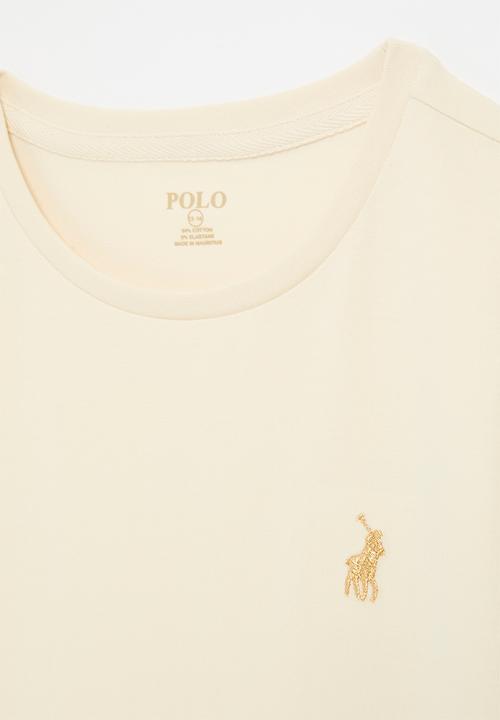 POLO - Girls kelly short sleeve tee - sand
