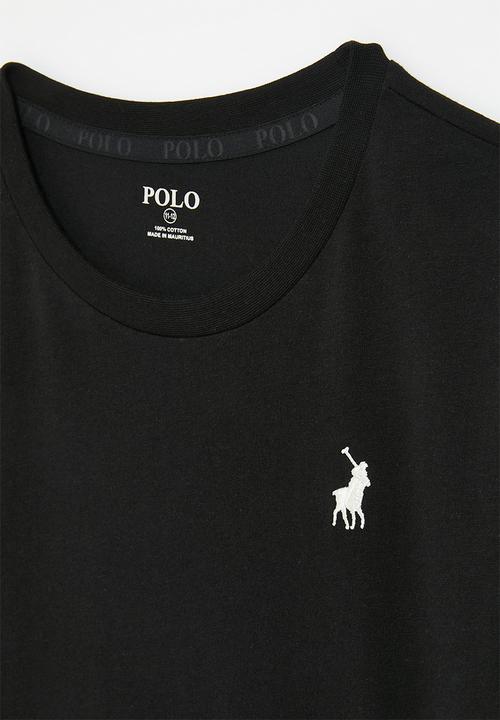 POLO - Boys ashton long sleeve tee - black