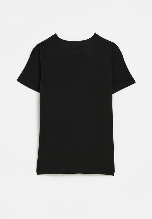 POLO - Girls kelly short sleeve tee - black
