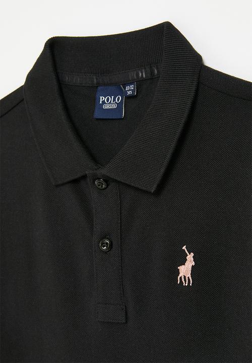 POLO - Boys austin short sleeve golfer - black