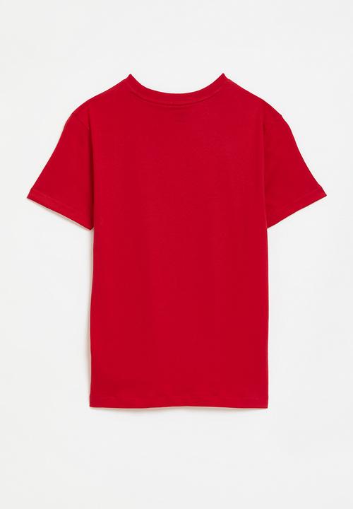 POLO - Boys rick short sleeve tee - red