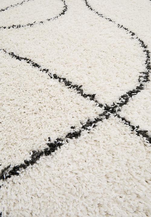 Fotakis - Shaggy Rug Swirl - Natural