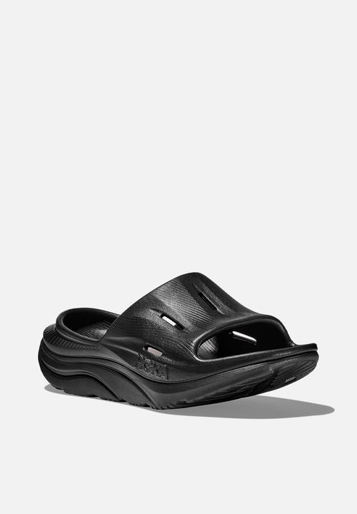 HOKA - U Ora Recovery Slide 3 - Black/Black