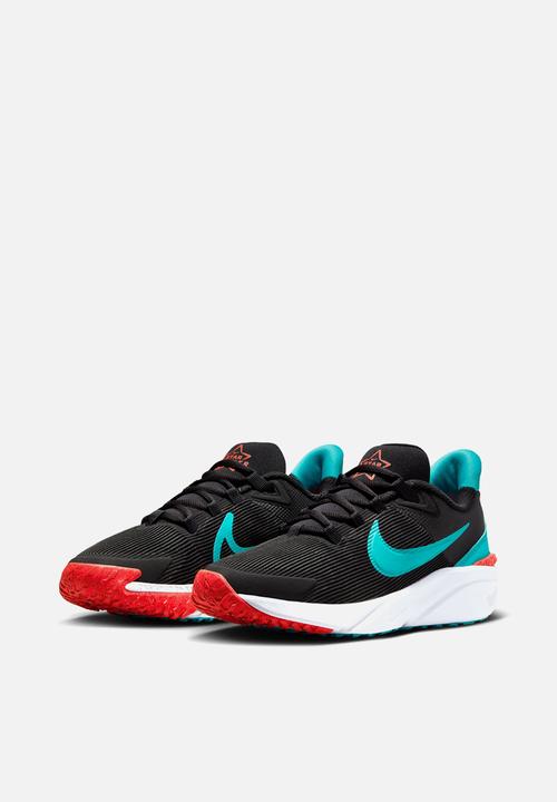 Nike - Nike Star Runner 4 - Black/Dusty Cactus-Bright Crimson-White