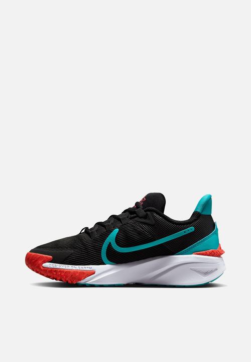 Nike - Nike Star Runner 4 - Black/Dusty Cactus-Bright Crimson-White