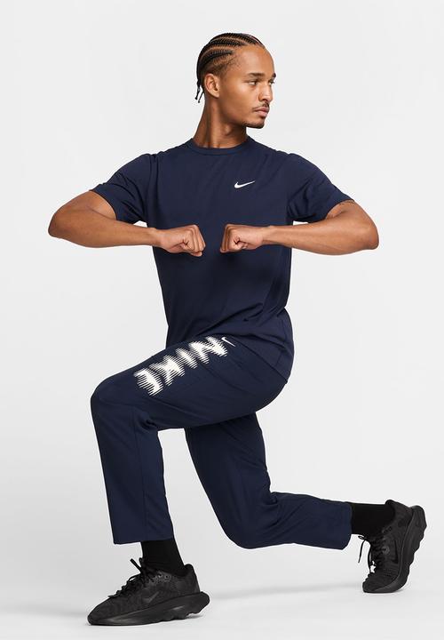 Nike -  Dri-FIT UV Hyverse SS Top - Obsidian