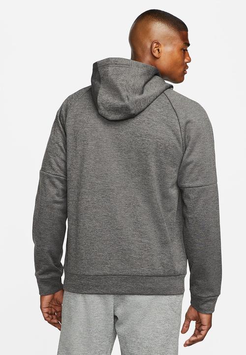 Nike -  Therma-FIT Full-Zip Fitness Top - Charcoal Heathr