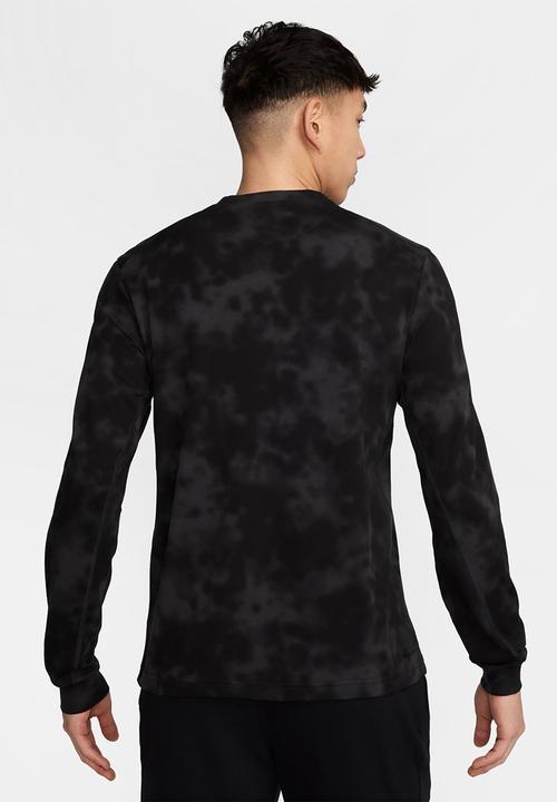 Nike - Primary  Dri-FIT Long-Sleeve Fitness Top - Anthracite