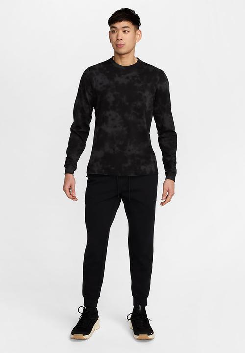 Nike - Primary  Dri-FIT Long-Sleeve Fitness Top - Anthracite