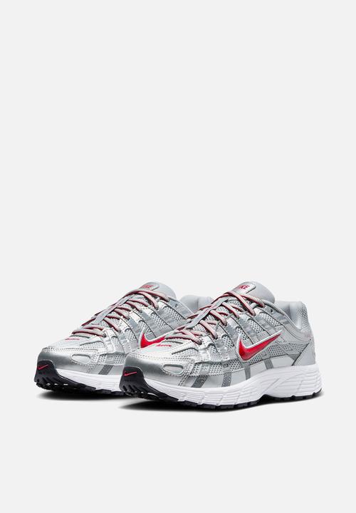 Nike - Nike P-6000 - Metallic Silver/Gym Red-Flt Silver