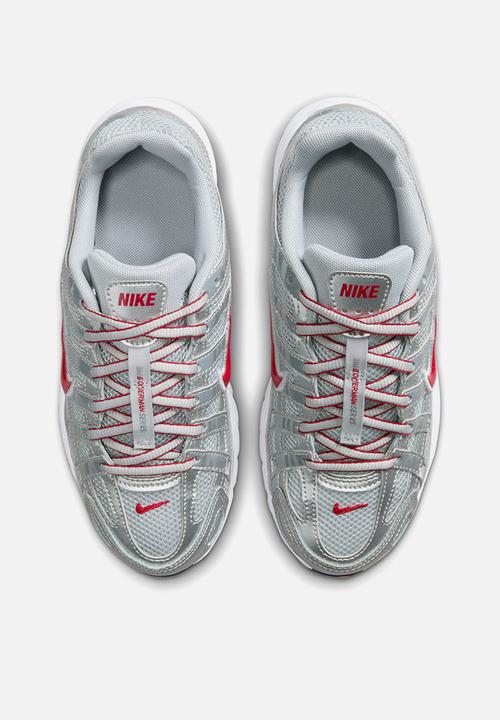 Nike - Nike P-6000 - Metallic Silver/Gym Red-Flt Silver