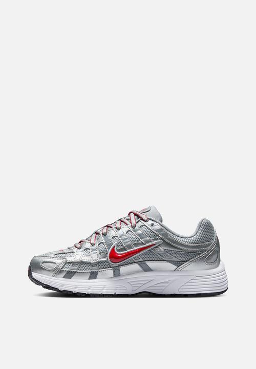 Nike - Nike P-6000 - Metallic Silver/Gym Red-Flt Silver