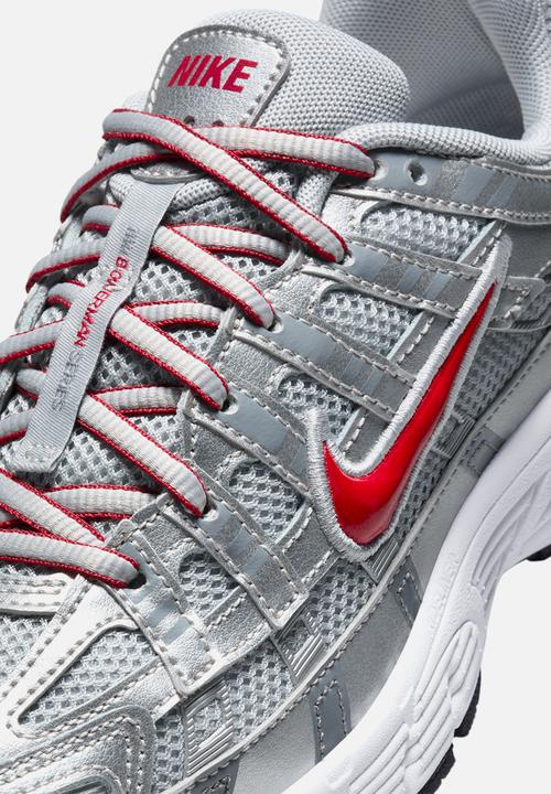Nike - Nike P-6000 - Metallic Silver/Gym Red-Flt Silver