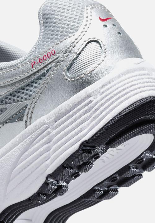 Nike - Nike P-6000 - Metallic Silver/Gym Red-Flt Silver