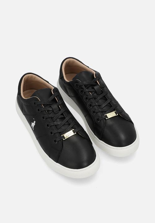 POLO - Classic leather sneaker - black