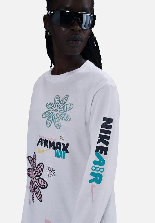Nike - Nike long sleeve Tee Airmax day - White