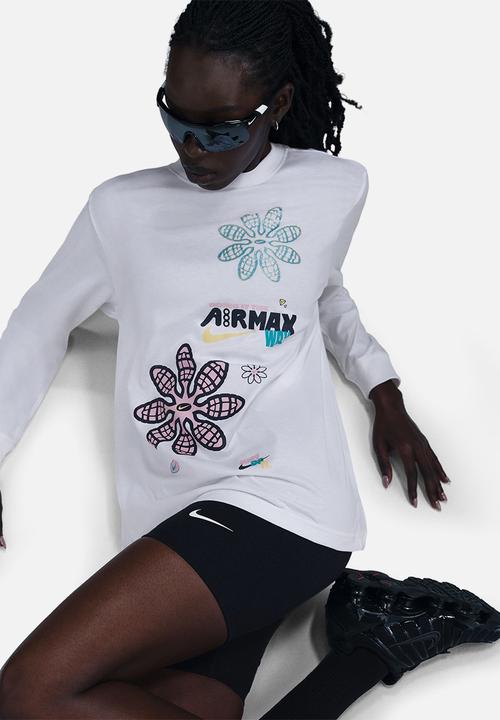Nike - Nike long sleeve Tee Airmax day - White