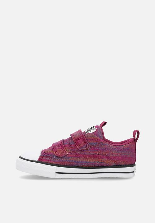 Converse - Chuck taylor all star rave shimmer easy-on - quantum violet/black/white