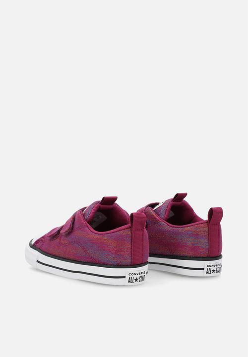 Converse - Chuck taylor all star rave shimmer easy-on - quantum violet/black/white