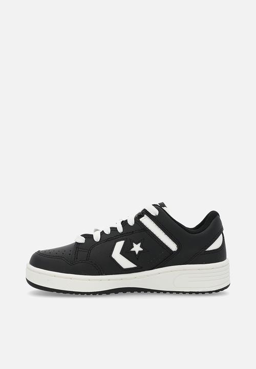 Converse - Converse weapon leather - black/white/vintage white
