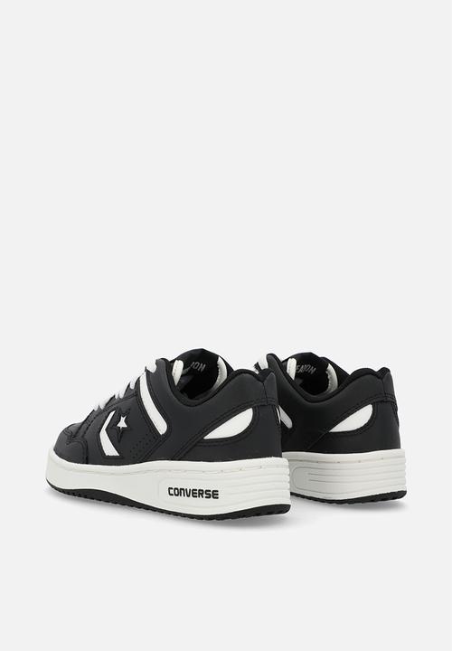 Converse - Converse weapon leather - black/white/vintage white