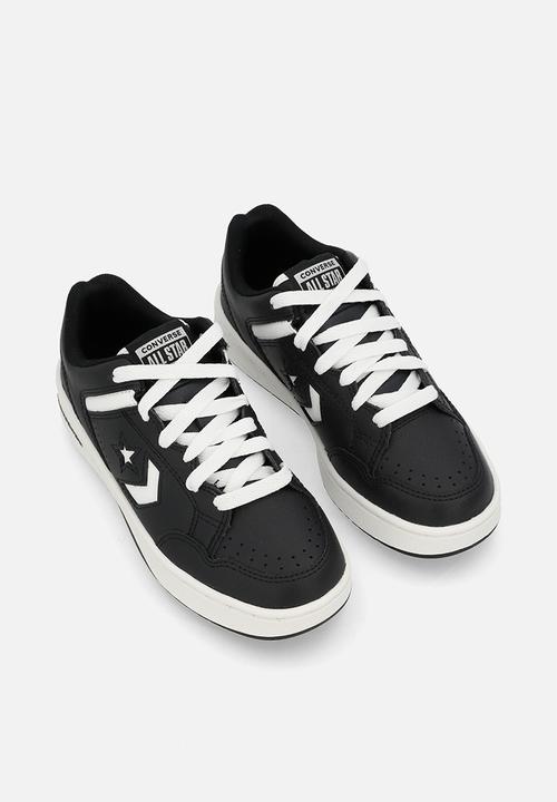 Converse - Converse weapon leather - black/white/vintage white