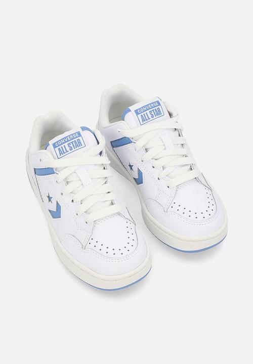 Converse - Converse weapon leather - white/grey area/vintage white