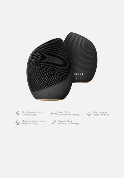 GESKE - Sonic Facial Brush  5 in 1 - Black & Gold