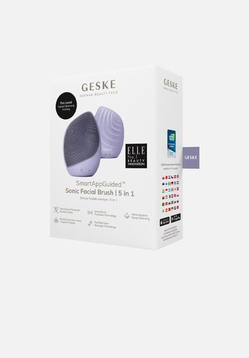 GESKE - Sonic Facial Brush  5 in 1 - Purple