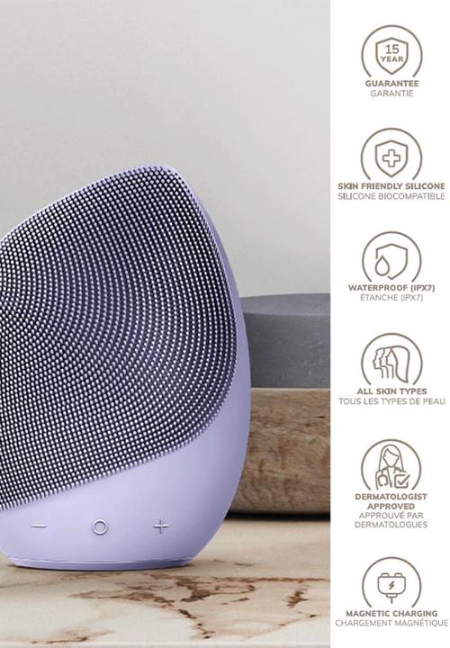 GESKE - Sonic Facial Brush  5 in 1 - Purple