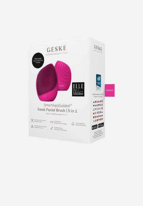 GESKE - Sonic Facial Brush  5 in 1 - Magenta