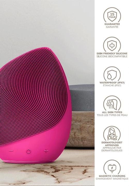 GESKE - Sonic Facial Brush  5 in 1 - Magenta