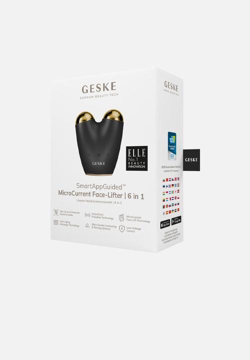 GESKE - MicroCurrent Face-Lifter  6 in 1 - Black & Gold