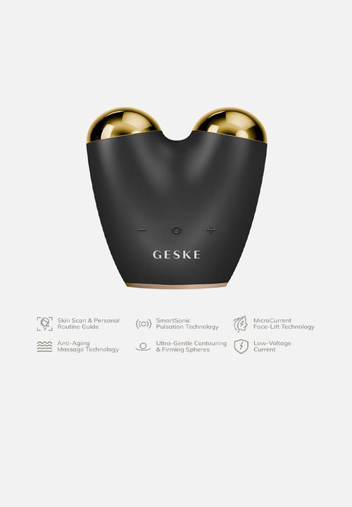 GESKE - MicroCurrent Face-Lifter  6 in 1 - Black & Gold