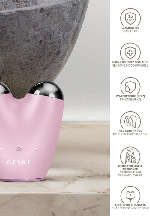 GESKE - MicroCurrent Face-Lifter  6 in 1 - Pink