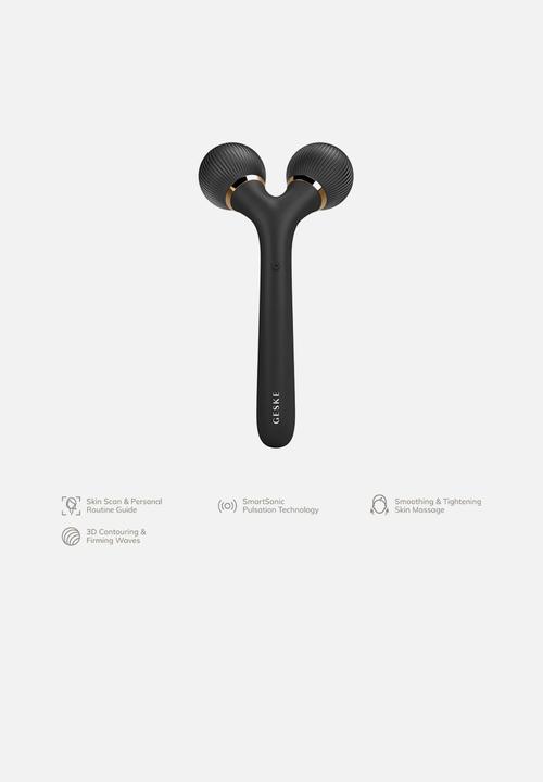 GESKE - Sonic Facial & Body Roller  4 in 1 - Black & Gold